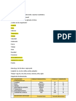 ANALISIS DIMENSIONAL Primera Semana de Febrero