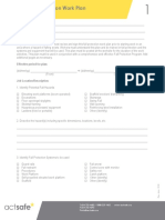 Free Fall Protection Plan Template