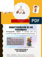 Clase 3 Caracterización de Los Personajes 5° y 6°