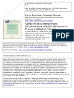 Comprehensive Homeowners Microinsurance in Brazil Estimation of Pricing and Market Potential