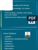 Studying Sexuality and Values Research