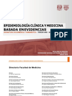 Epidemiología Clínica y MBE