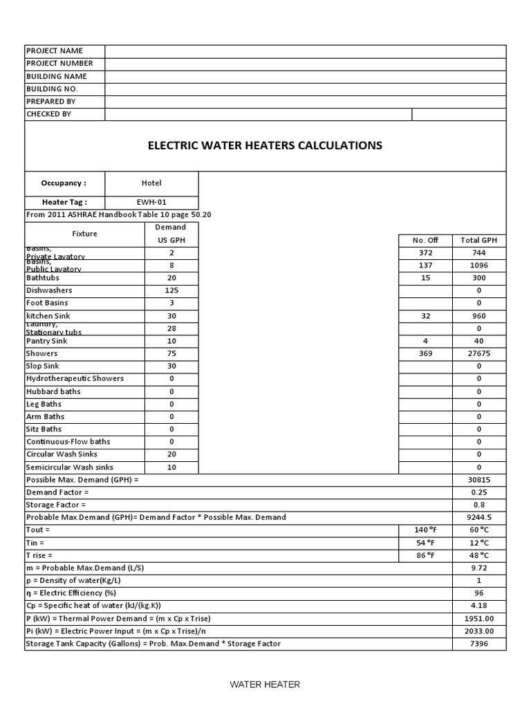 08Electric Water Heater PDF Water Heating Bathing