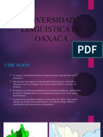 Diversidad Lingüística de Oaxaca