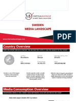 Sweden Media Landscape 2022