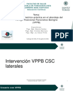 Intervención VPPB CSC Laterales
