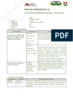 Proyecto Integ. Inglés 1° Sesión #05