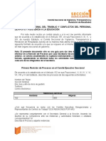 Secretaría Seccional Del Trabajo y Conflictos Del Personal de Apoyo y Asistencia A La Educación 2015