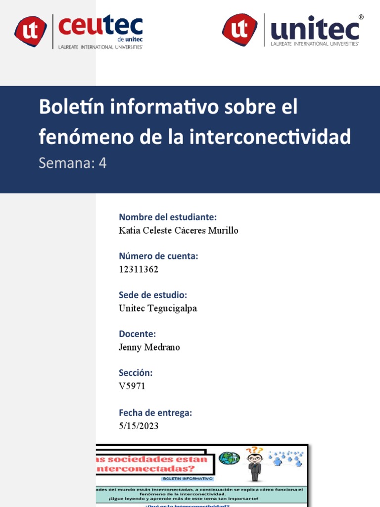 Boletin Informativo | PDF