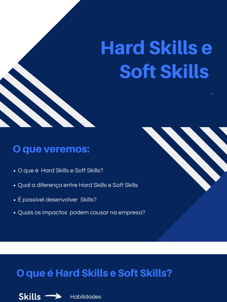 Hard Skills e Soft Skills | PDF