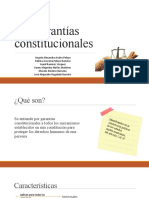 Las Garantías Constitucionales - FP