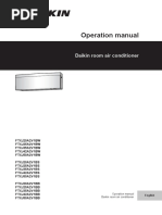 FTXJ-AB S W Operation Manual 3PEN485919-15W English