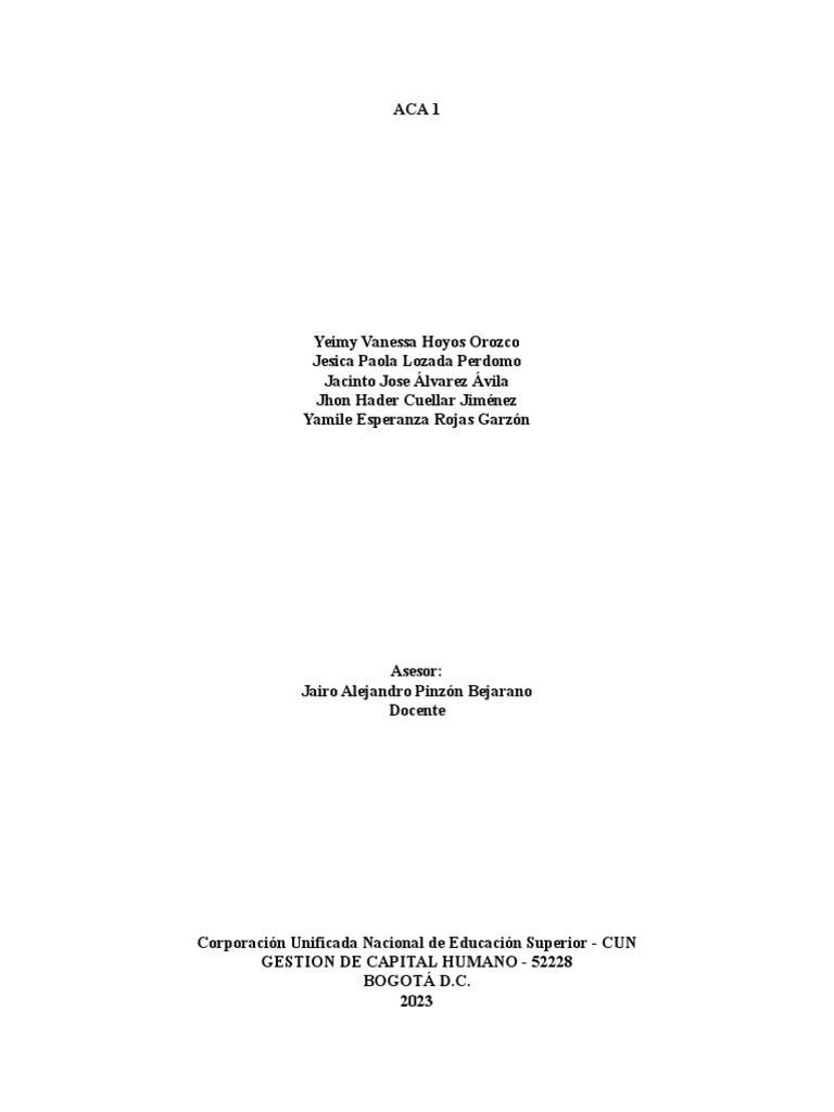 Gestión Del Talento Humano En Empresas Pdf Crecimiento Personal Y