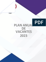 Plan Anual de Vacantes 2023