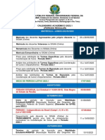 Calendários Acadêmicos e Administrativos - 2023.1, 2023.2 e 2024.1