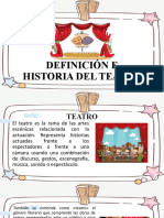 Tema 1 Teatro Definición e Historia Del Teatro