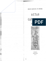 Actas Capitulares Libro 1