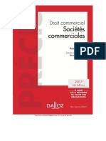 Droit Commercial Societes Commerciales by Philippe Merle Anne Fauchon