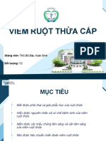 Viêm Ruột Thừa Cấp