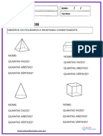 109.matemática 5º Ano - Sólidos Geométricos