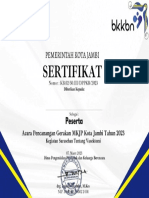 Sertifikat Peserta