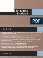 Letras de Dudosa Escritura