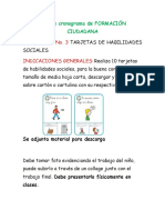 Guía 1 de Cronograma de FORMACIÓN CIUDADANA