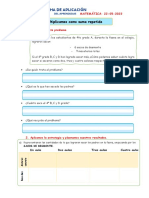 Ficha Mat - 22-05-2023 Multiplicamos Como Suma Repetitiva