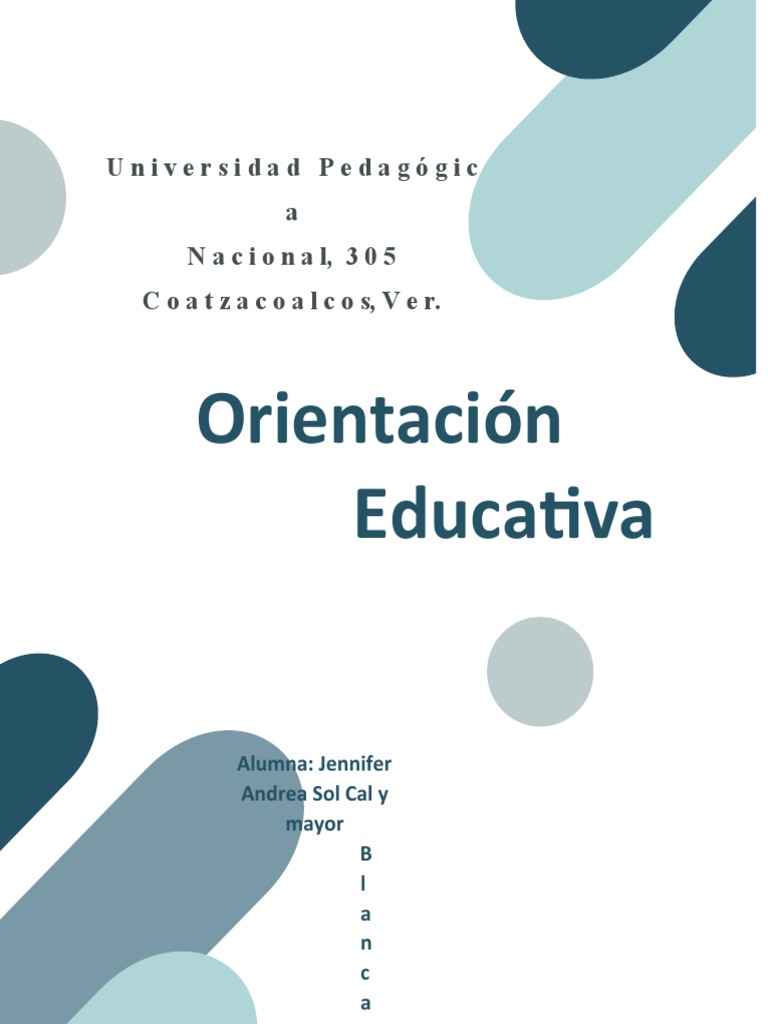 Modelos de Orientación Educativa UNAM | PDF | Plan de estudios ...