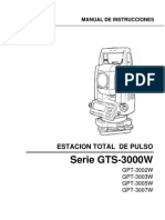 Manual GTS-3000w Español
