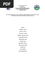 Factors Affecting The Low Academic Performance of Grade 12 Gas Students of Dagara National High School - File 2 4