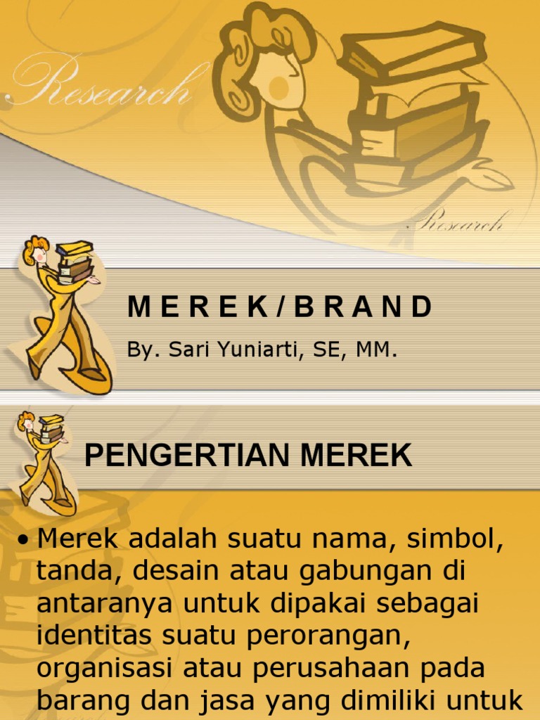 Pengertian dan Strategi Merek Efektif | PDF