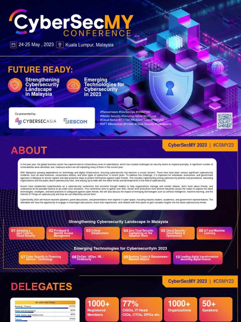 Strengthening Malaysia's Cybersecurity 2023 | PDF | Security | Computer ...