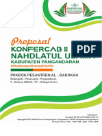 Contoh Proposal Konfercab Nu