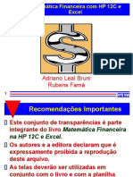 Matemática Financeira Com HP 12C e Excel