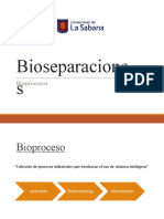 Clase 8. Bioseparaciones