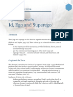 Freud Id Ego Superego