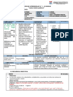 Sesión de Aprendizaje #1 - Iii Unidad 3