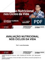 Avaliacao Nutricional Nos Ciclos Da Vida Lucas Guimaraes