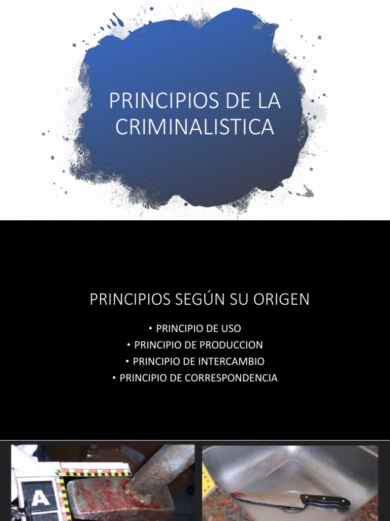 Principios de La Criminalistica | PDF | Probabilidad | Certeza