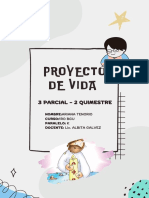 Documento A4 Portada de Propuesta de Proyecto Infantil Ilustrado Doodle Blanco Multicolor