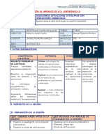 Sesión 6 Matematica - Operaciones Combinadas