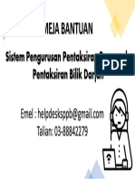 Meja Bantuan SPPB PBD