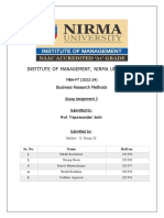 Group 10 - Section E - BRM Assignment-4