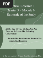 Writing the Rationale of Research | PDF | Reason | Attention