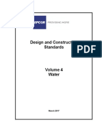 Design and Construction Standards Volume 4 Water