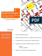 Aula Teórica #1 - Introdução À Epidemiologia