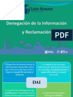 Denegacion de La Informacion y Reclamacion