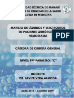 Grupo 2 - Liquidos Electrolitos y Hemostasia