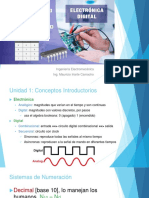 Electrónica Digital: Ingeniería Electromecánica Ing. Mauricio Iriarte Camacho